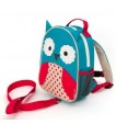 Skip Hop Zoo Let Mini Backpack with rein ( OWL ) 