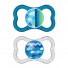 MAM Air Pacifier +6 mths TWIN PACK ( BLUE ) 