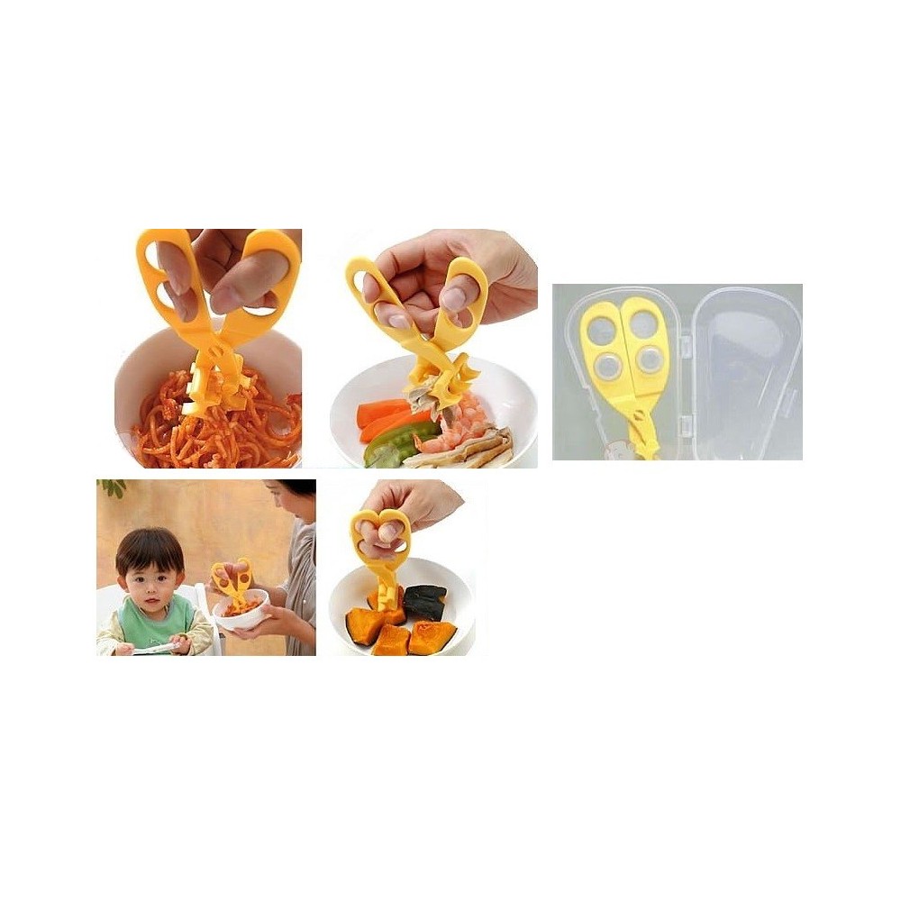OBloved Baby Food Scissor Cutter Multifunction Masher