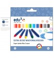 edu3 Jumbo Hexagonal Oil Pastel (24 colours + 6 pieces card box)