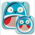 Skip Hop Zoo Melamine Set (Owl)