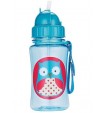 Skip Hop Zoo Flip-Straw Sports Bottle (OWL)