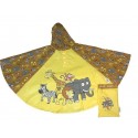 Bugzz Kids Stuff Rain Poncho - SAFARI