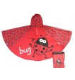 Bugzz Kids Stuff Rain Poncho - LADYBUG