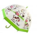 Bugzz Kids Stuff Kids SAFE Umbrella - FARMYARD